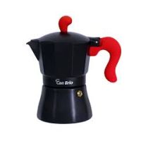 Гейзерная кофеварка Con Brio CB6609 красный