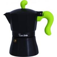 Гейзерная кофеварка Con Brio CB6609 зеленый