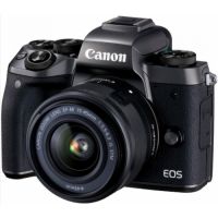 Изображение Цифровой фотоаппарат Canon EOS M5 + 15-45 IS STM Kit Black (1279C046) в Николаеве
