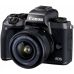 Цифровой фотоаппарат Canon EOS M5 + 15-45 IS STM Kit Black (1279C046) в Николаеве