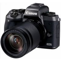 Изображение Цифровой фотоаппарат Canon EOS M5 + 18-150 IS STM Kit Black (1279C049) в Николаеве