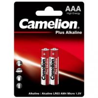 Изображение Батарейка Camelion AAA LR03 Plus Alkaline * 2 (LR03-BP2)