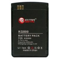 Аккумуляторная батарея для телефона Extradigital LG KG800 (1050 mAh) (DV00DV6044)