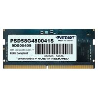Изображение Модуль памяти для ноутбука SoDIMM DDR5 8GB 4800 MHz Patriot (PSD58G480041S)