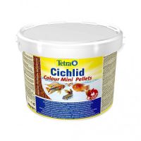 Корм для рыб Tetra Cichlid Colour Mini в гранулах 10 л (4004218201385)