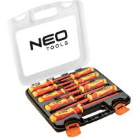 Изображение Набор отверток Neo Tools отверток для работы с електричеством до 1000 В, 9 шт. (04-142)