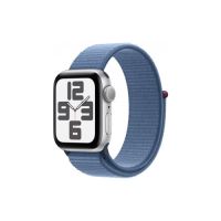 Изображение Смарт-часы Apple Watch SE 2023 GPS 40mm Silver Aluminium Case with Winter Blue Sport Loop (MRE33QP/A)