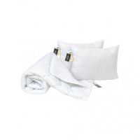Одеяло MirSon Набор хлопковый №1708 Eco Light White Одеяло 200х220+ подушк (2200002656429)