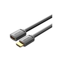 Изображение Кабель мультимедийный HDMI M to HDMI F 2.0m V2.0 4K 60Hz PVC Vention (AHCBH)