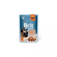 Влажный корм для кошек Brit Premium Cat 85 г (филе индейки в соусе) (8595602518531)