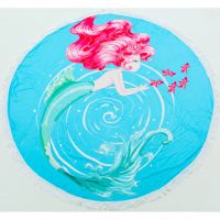 Изображение Полотенце MirSon пляжное №5058 Summer Time Mermaid 150x150 см (2200003180848)