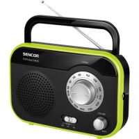 Портативный радиоприемник Sencor SRD 210 Black/Green (35043172)