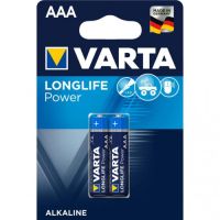 Изображение Батарейка Varta LONGLIFE Power Alkaline LR03 * 2 (04903121412)