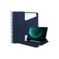 Чехол для планшета BeCover 360° Rotatable Samsung Tab S9 Plus (SM-X810/SM-X816)/S9 FE Plus (SM-X610/SM-X616) 12.4" Deep Blu (710399)