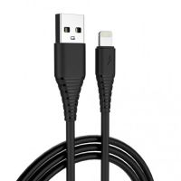 Изображение Дата кабель ColorWay USB 2.0 AM to Lightning 1.0m black (CW-CBUL024-BK)