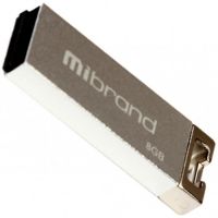 Изображение USB флеш накопитель Mibrand 8GB Сhameleon Silver USB 2.0 (MI2.0/CH8U6S)