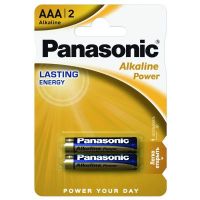 Изображение Батарейка Panasonic AAA LR03 Alkaline Power * 2 (LR03REB/2BP)