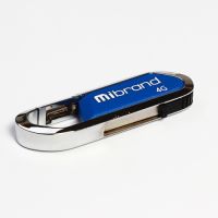 Изображение USB флеш накопитель Mibrand 4GB Aligator Blue USB 2.0 (MI2.0/AL4U7U)
