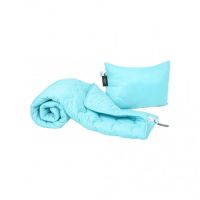 Одеяло MirSon Набор шелковый №1688 Eco Light Blue Одеяло 140х205+ подушка (2200002656863)