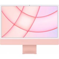 Изображение Компьютер Apple A2438 24" iMac Retina 4.5K / Apple M1 / 8-core GPU / Pink (MGPM3UA/A)