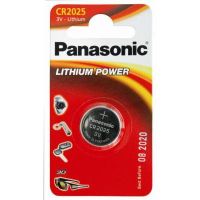 Изображение Батарейка Panasonic CR 2025 Lithium * 1 (CR-2025EL/1B)