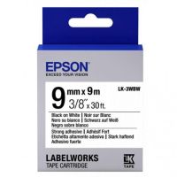 Лента для принтера этикеток Epson LK3WBW (C53S653007)