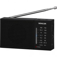 Портативный радиоприемник Sencor SRD 1800 Black (35053031)