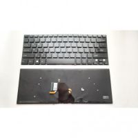 Изображение Клавиатура ноутбука Sony SVF14 (Fit 14 Series) черная без рамки подсветкой RU (A43789)