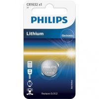 Изображение Батарейка Philips CR1632 Lithium * 1 (CR1632/00B)