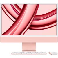 Компьютер Apple A2873 24" iMac Retina 4.5K / Apple M3 with 10-core GPU, 256SSD, Pink (MQRT3UA/A)