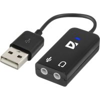 Изображение Звуковая плата Defender Audio USB 2х3,5mm jack (63002)