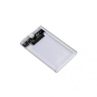 Карман внешний AgeStar 2.5", USB 3.2, 12.5 mm /15 mm HDD/SSD Transparent (3UB2P6 (Transparent))