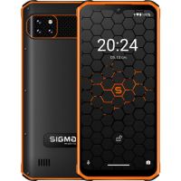 Изображение Мобильный телефон Sigma X-treme PQ56 Black Orange (4827798338025)