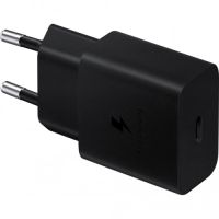 Изображение Зарядное устройство Samsung 15W Power Adapter (w/o cable) Black (EP-T1510NBEGRU)