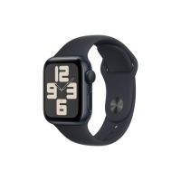 Изображение Смарт-часы Apple Watch SE 2023 GPS 40mm Midnight Aluminium Case with Midnight Sport Band - S/M (MR9X3QP/A)