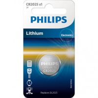 Изображение Батарейка Philips CR2025 Lithium * 1 (CR2025/01B)