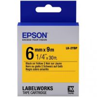 Лента для принтера этикеток Epson LK2YBP (C53S652002)