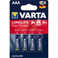 Изображение Батарейка Varta AAA LONGLIFE Max Power LR06 * 4 (04703101404)