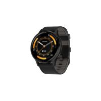 Смарт-часы Garmin Venu 3, Black + Slate, Leather, GPS (010-02784-52)