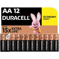 Батарейка Duracell AA MN1500 LR06 * 12 (5000394006546 / 81551275)