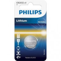 Изображение Батарейка Philips CR2032 Lithium * 1 (CR2032/01B)