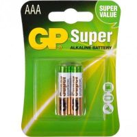 Изображение Батарейка Gp AAA LR3 Super Alcaline * 2 (24A-U2 / 4891199000041)