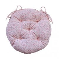 Подушка на стул Прованс круглая Bella Розовый витраж D-40 (4823093417038)