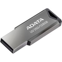 Изображение USB флеш накопитель ADATA 128GB UV350 Metallic USB 3.1 (AUV350-128G-RBK)