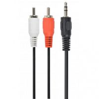 Кабель мультимедийный Jack 3.5mm папа/2RCA папа Cablexpert (CCA-458)