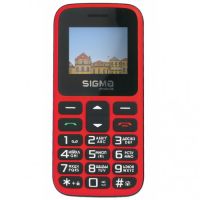 Изображение Мобильный телефон Sigma Comfort 50 HIT2020 Red (4827798120958)