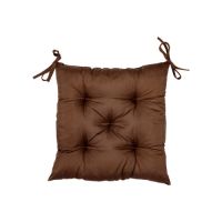 Подушка на стул Прованс Фибра коричневая 40х40 см (029613)