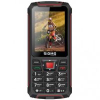 Изображение Мобильный телефон Sigma X-treme PR68 Black Red (4827798122129)