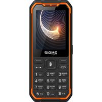 Изображение Мобильный телефон Sigma X-style 310 Force Type-C Black Orange (4827798855126)
