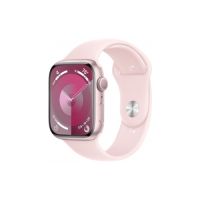 Изображение Смарт-часы Apple Watch Series 9 GPS 45mm Pink Aluminium Case with Light Pink Sport Band - M/L (MR9H3QP/A)